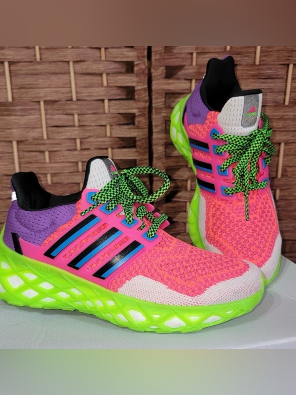 Adidas Ultraboost Web DNA Girls Shoes Pink